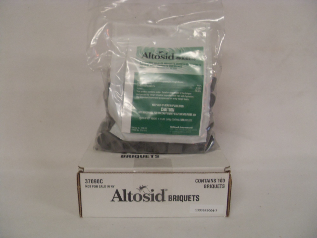 Altosid 30-Day Briquets for Mosquito - 100 Briquets