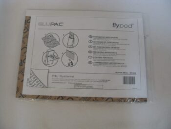 Replacement White Glue Board for Flypod Fly Light Trap - pack