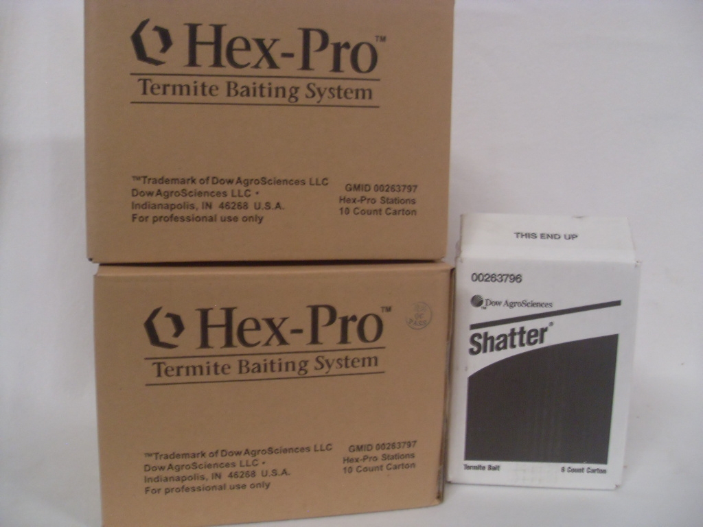 Hex-Pro Termite Baiting System Double Pro Kit - 20 Stations