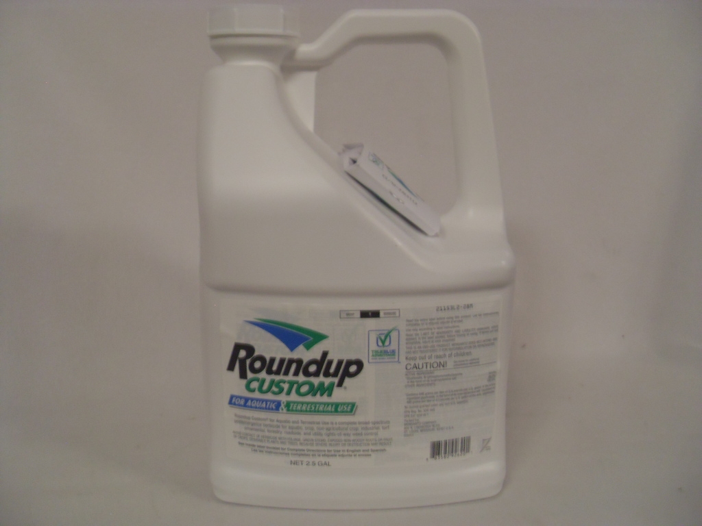 Roundup Custom for Aquatic and Terrestrial Use Herbicide - 2.5 Gallons