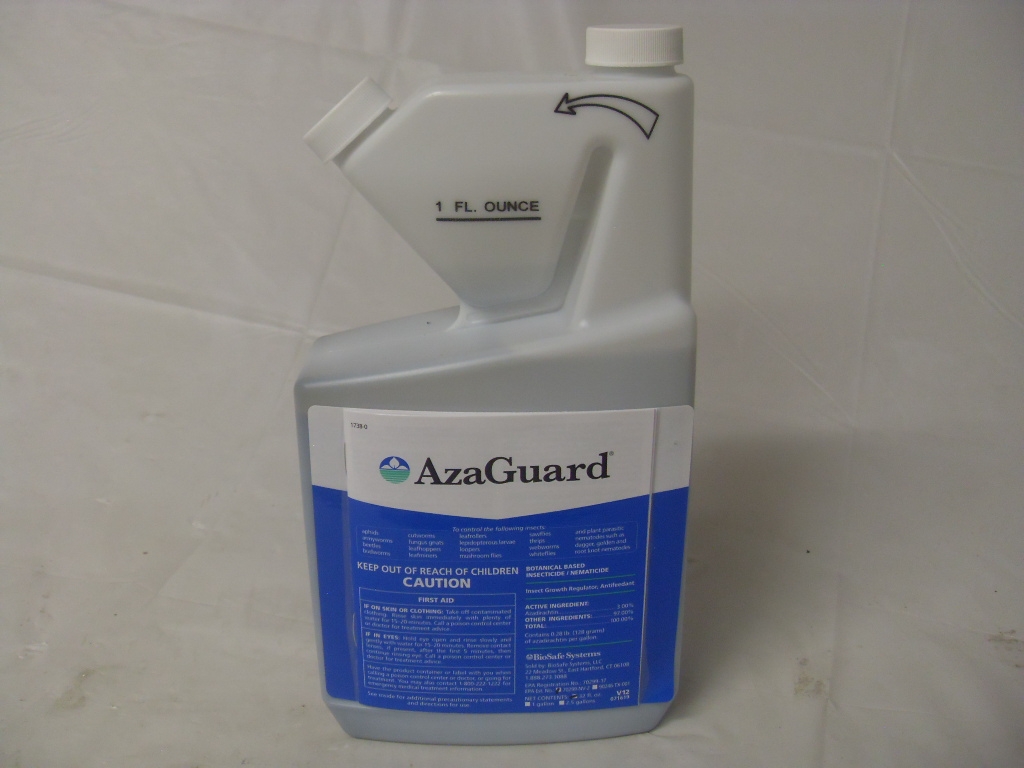 AzaGuard Botanical Insecticide Nematicide - Qt - Gal