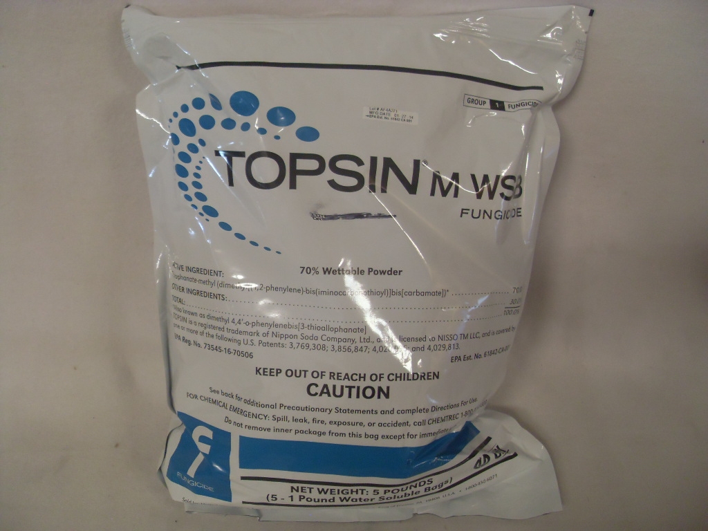 Topsin M 70WP 3336 Fungicide - 5 X 1 Lb