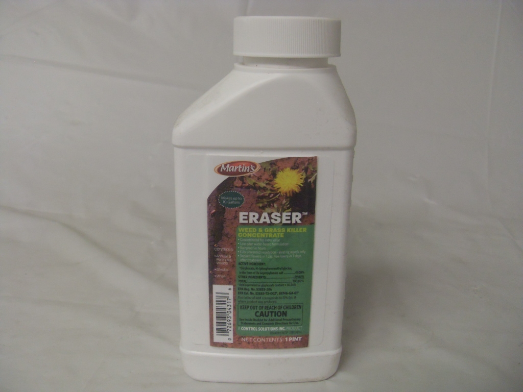 Eraser Weed Grass Killer Glyphosate - Pt - Qt - Gal - 2.5 Gallon