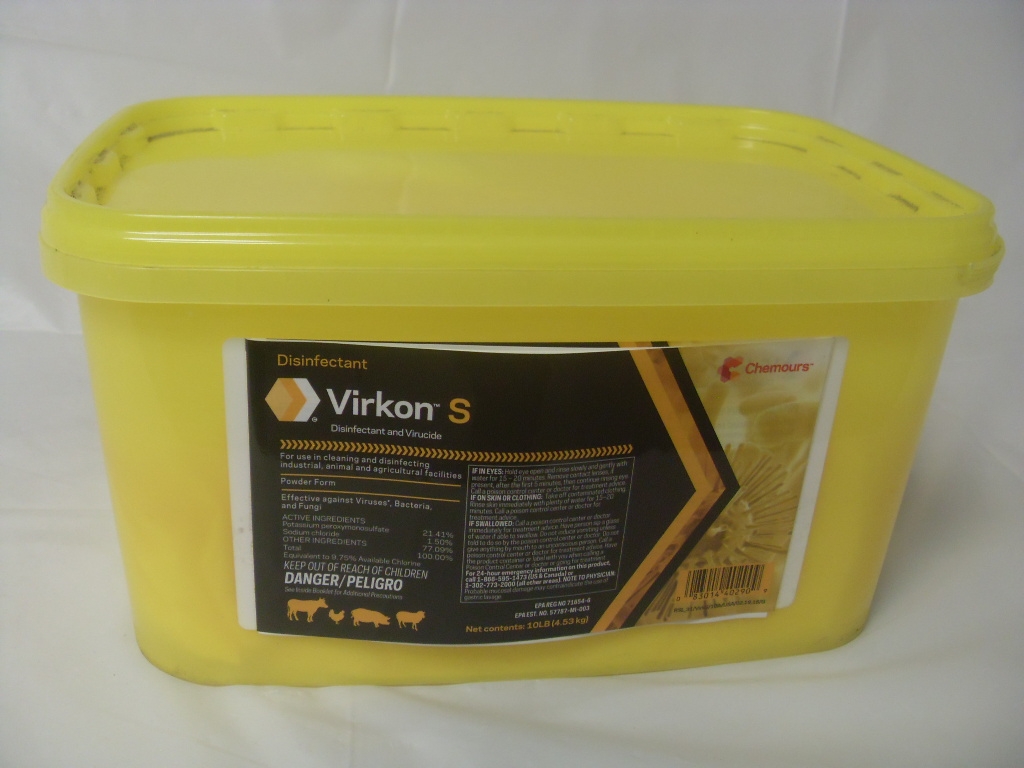 Virkon S Disinfectant and Virucide - 10 Lb