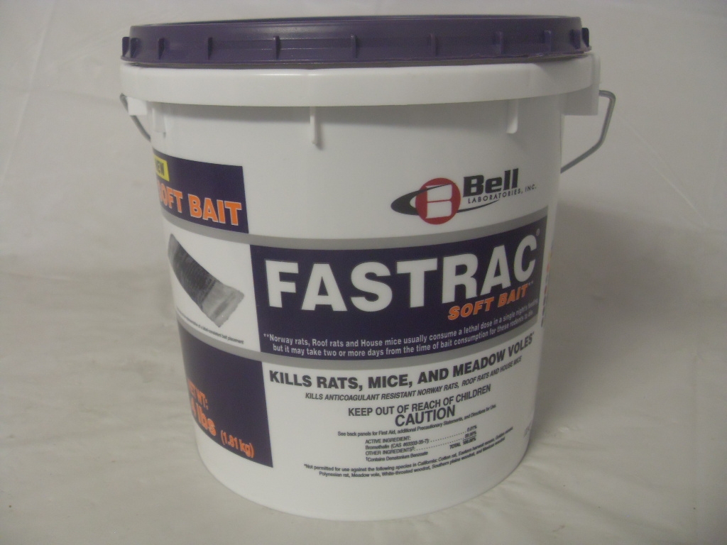 Fastrac Soft Bait Rodenticide - 4 Lbs