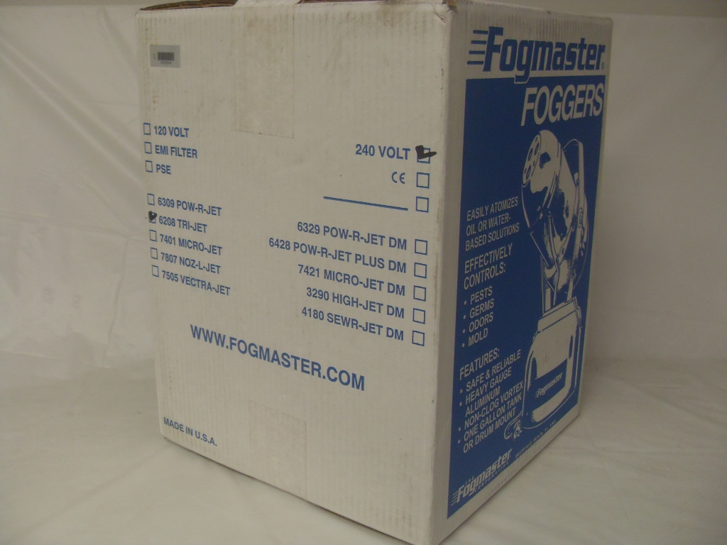 Fogmaster Tri-Jet 6208 Fogger - 120 - 240 Volt