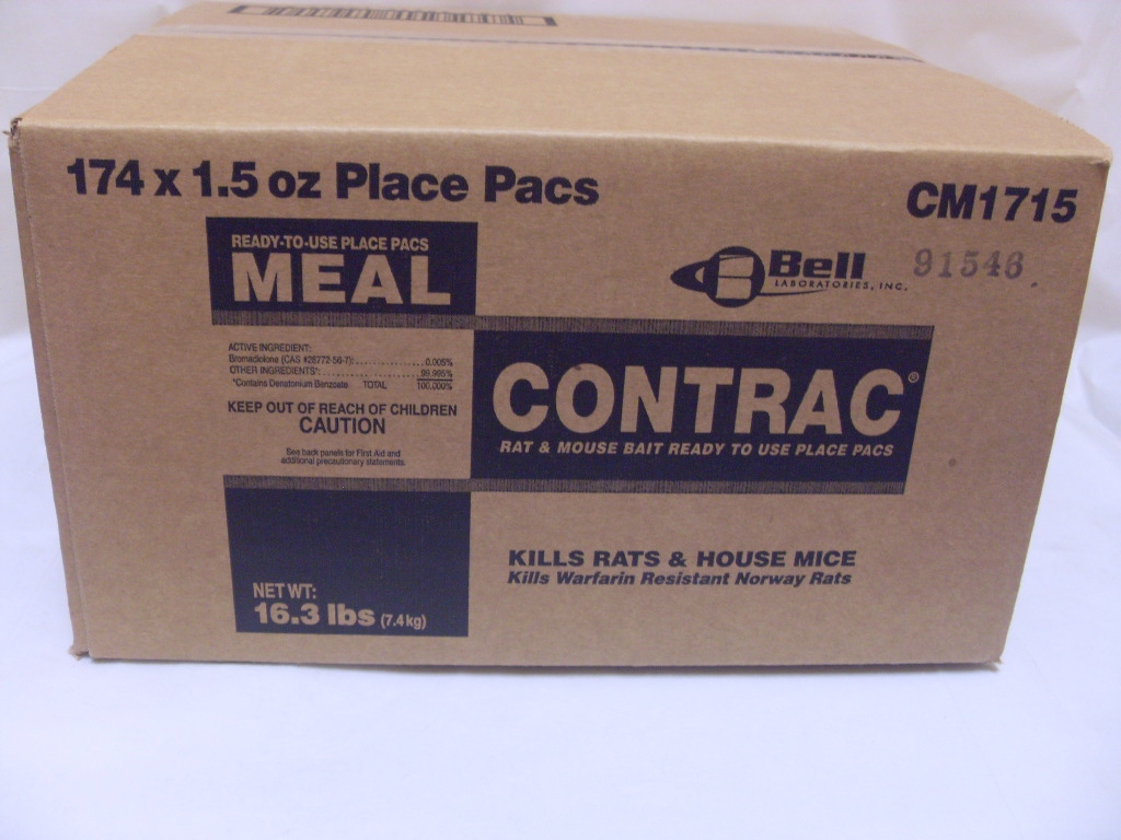 Contrac Meal Bait Place Pacs CM1715 - 174 x 1.5 oz