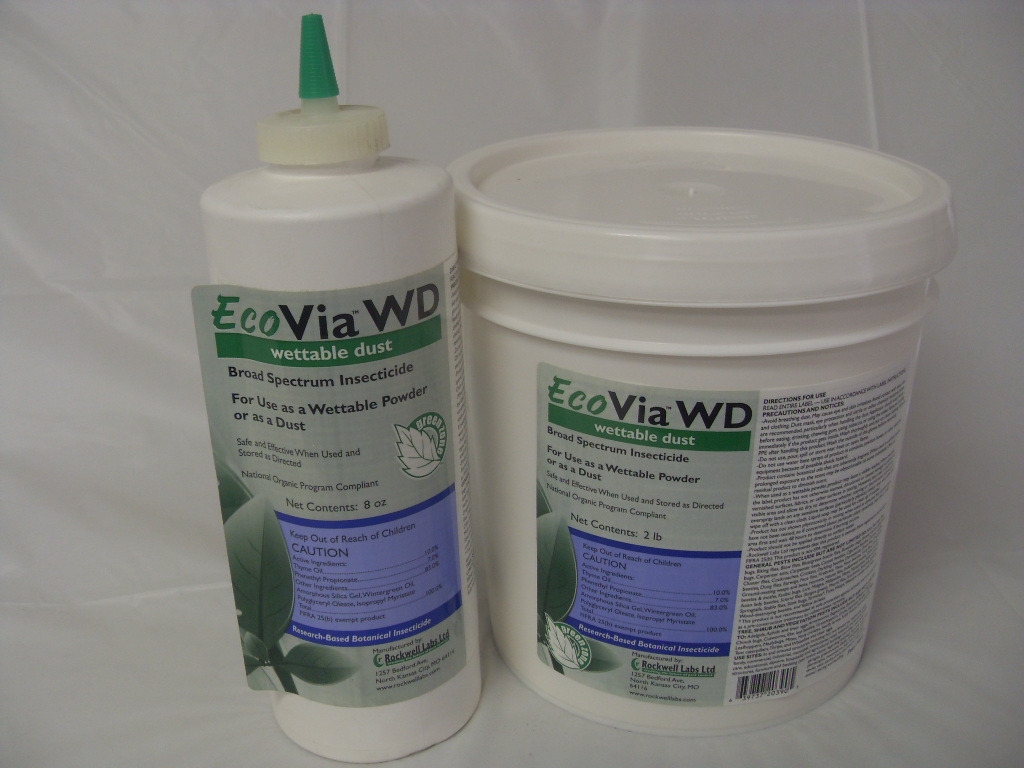 EcoVia WD Wettable Dust Botanical Insecticide - 8 Oz - 2 Lb