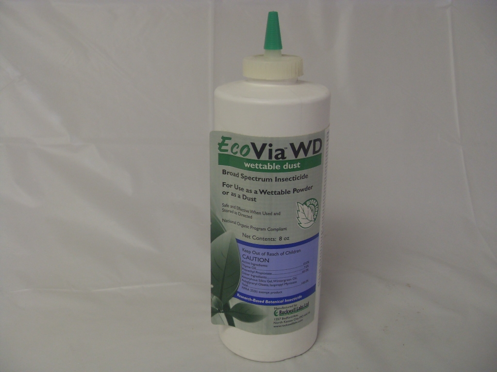 EcoVia WD Wettable Dust Botanical Insecticide - 8 Oz - 2 Lb