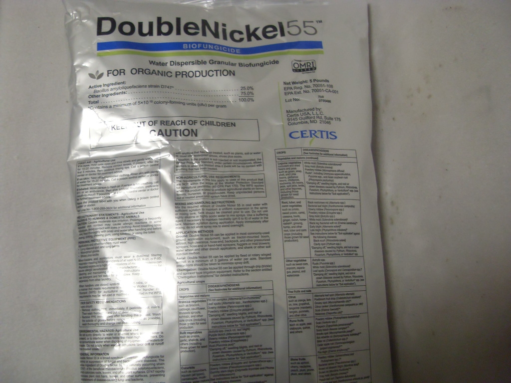 Double Nickel 55 Biofungicide - 5 Lb