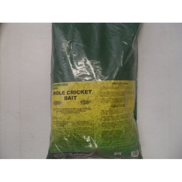 Mole Cricket Bait 5% Carbaryl Sevin Bait - 3.6 - 9 - 40 Lb
