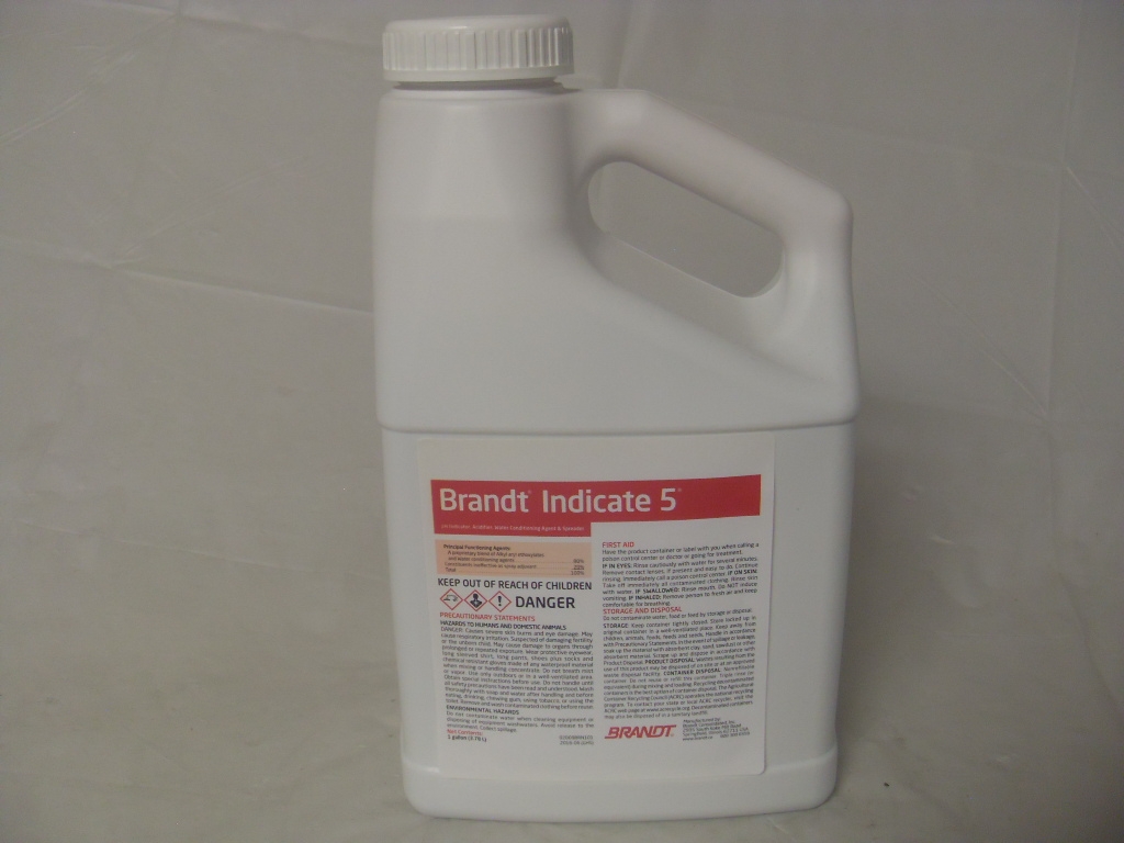 Indicate 5 pH Indicator Acidifier Water Conditioner - Gallon