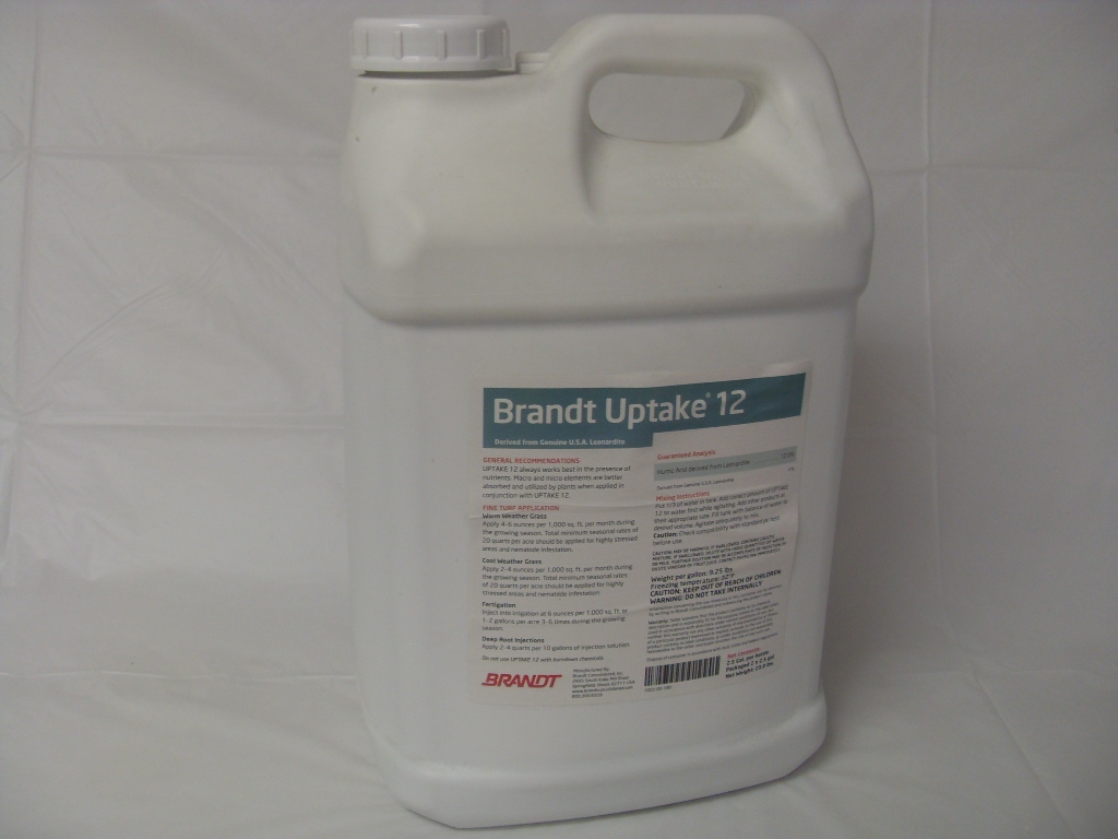 Brandt Uptake 12 Humic Acid Plant Nutrient - 2.5 Gallon