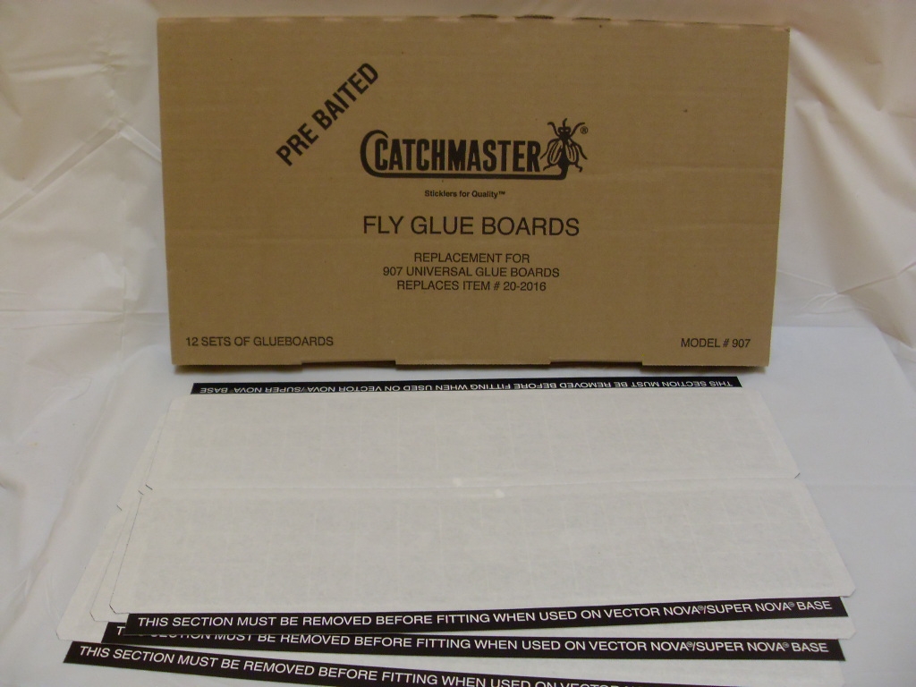 Catchmaster 909 Universal Fly Glue Boards - Pack of 12