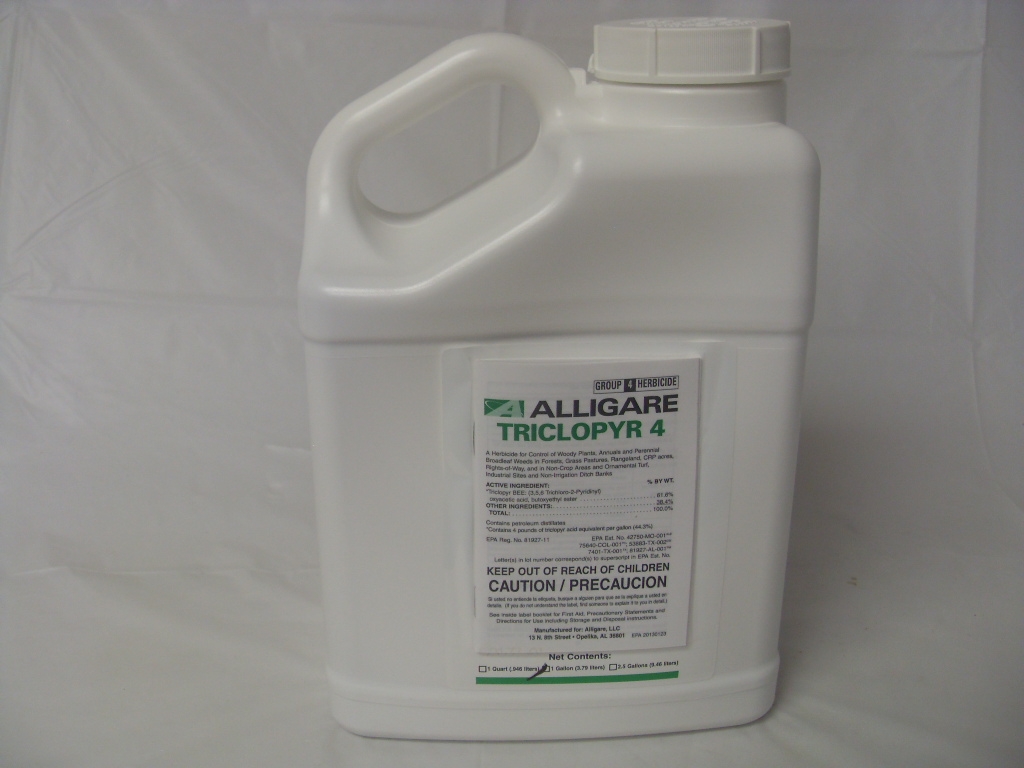 Alligare Triclopyr 4 Herbicide Remedy Garlon - 1 - 2.5 Gallon