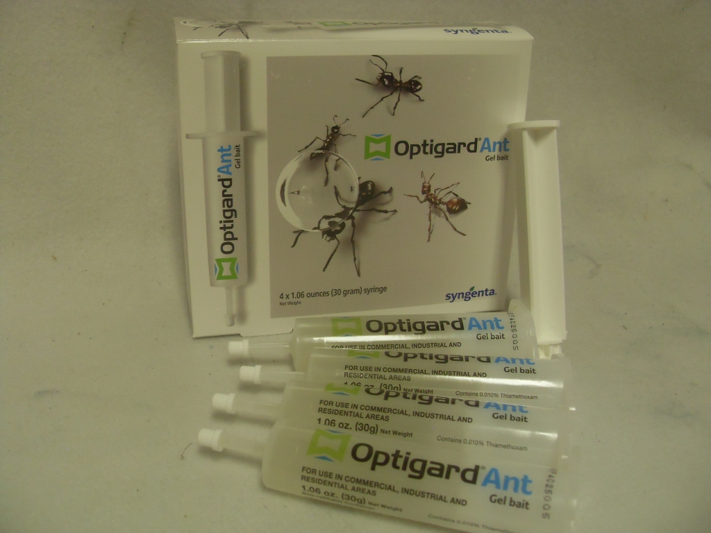 Optigard Ant Gel Bait Insecticide - 4 x 1.06 oz syringe