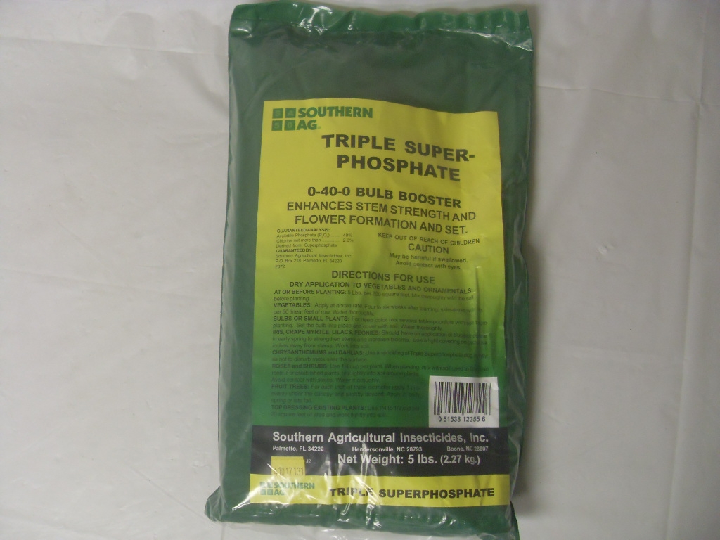 Triple Super Phosphate 0-40-0 Bulb Booster - 5 Lb