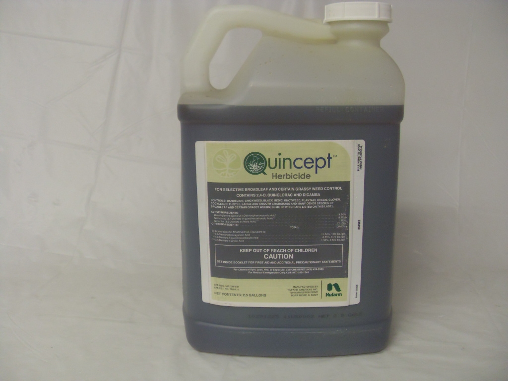 Quincept Herbicide Quinclorac - Qt - 2.5 Gallon