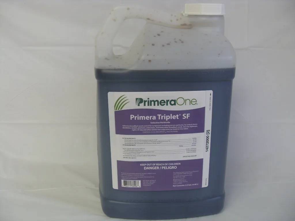 Triplet SF 3 Way Herbicide Broadleaf Trimec 992 - 1 - 2.5 Gal Triplet SF 3 Way Herbicide Broadleaf Trimec 992 - 1 - 2.5 Gal