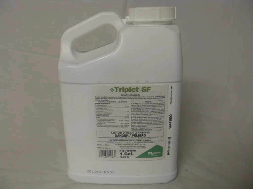 Triplet SF 3 Way Herbicide Broadleaf Trimec 992 - 1 - 2.5 Gal Triplet SF 3 Way Herbicide Broadleaf Trimec 992 - 1 - 2.5 Gal