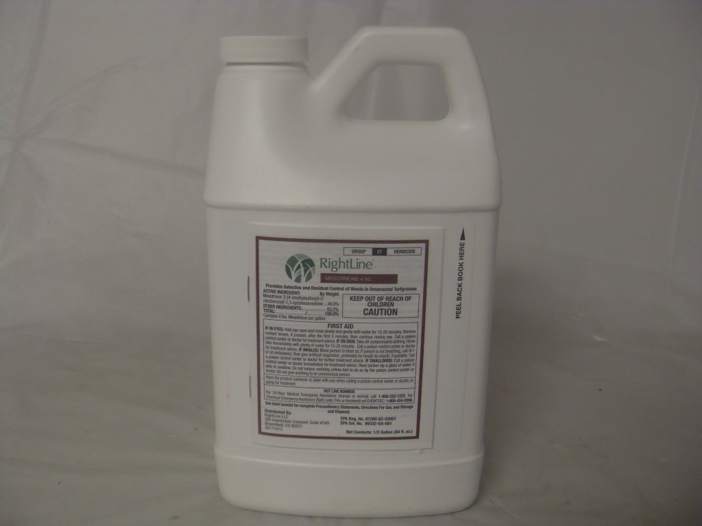 Rightline Mesotrione 4 SC Herbicide - 0.5 Gallon