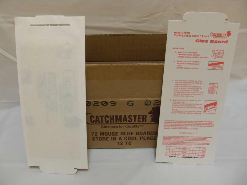 Catchmaster Glue Board Traps - 72TC - 72MB - 24GRB