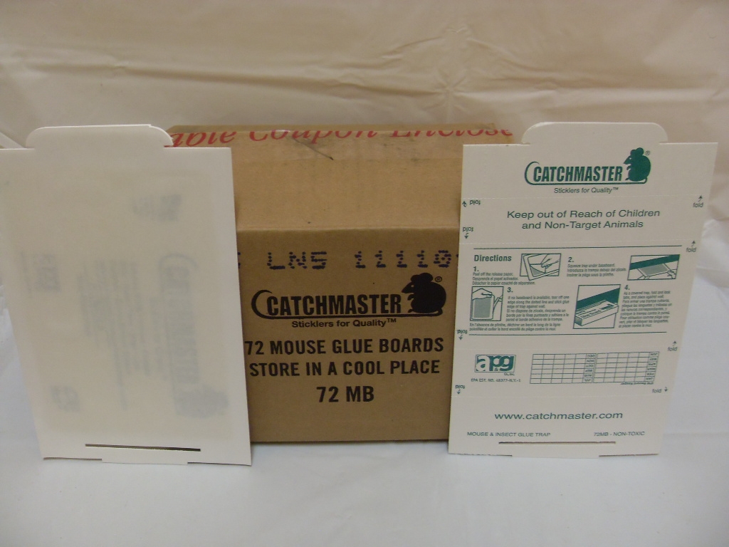 Catchmaster Glue Board Traps - 72TC - 72MB - 24GRB