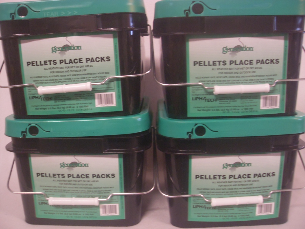 Generation Pellets Place Packs - 4 Pails of 100 x 25 Grams