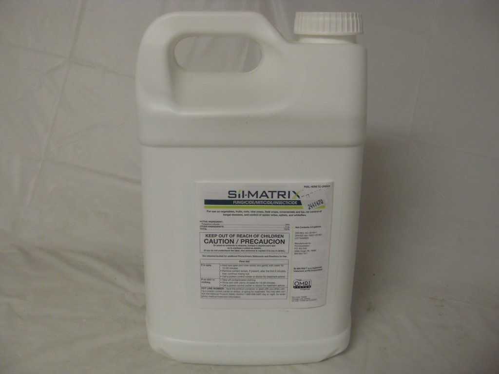 Sil-MATRIX Fungicide Miticide Insecticide - 2.5 Gallon