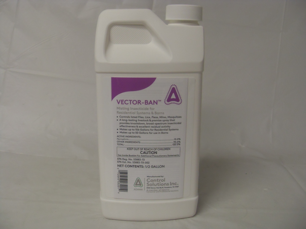 Vector-Ban Misting Insecticide for Mosquitos - 0.5 Gallon