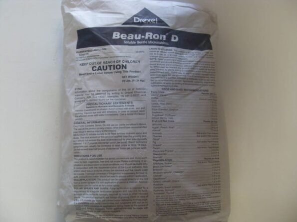 Soluble Foliar Boron Spray Solubor Beau-Ron - 2 - 25 Lb
