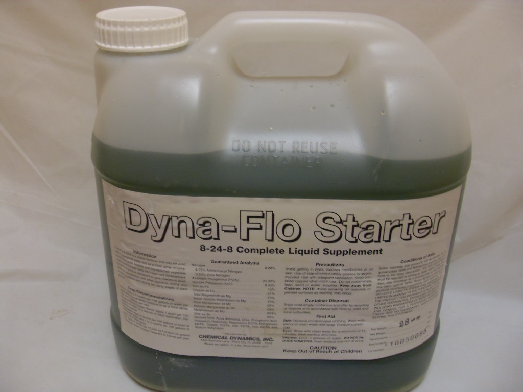 Dyna-Flo 8-24-8 Starter Liquid Fertilizer - 2.5 Gallons