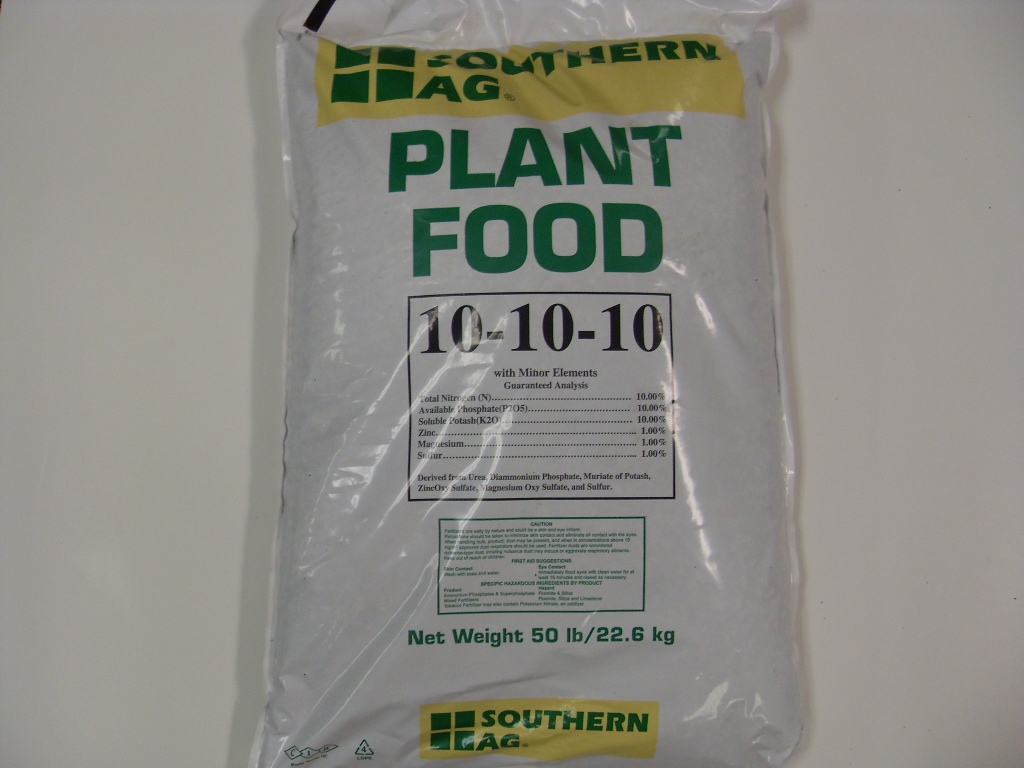 10-10-10 + Minor Fertilizer - 5 - 50 Lb