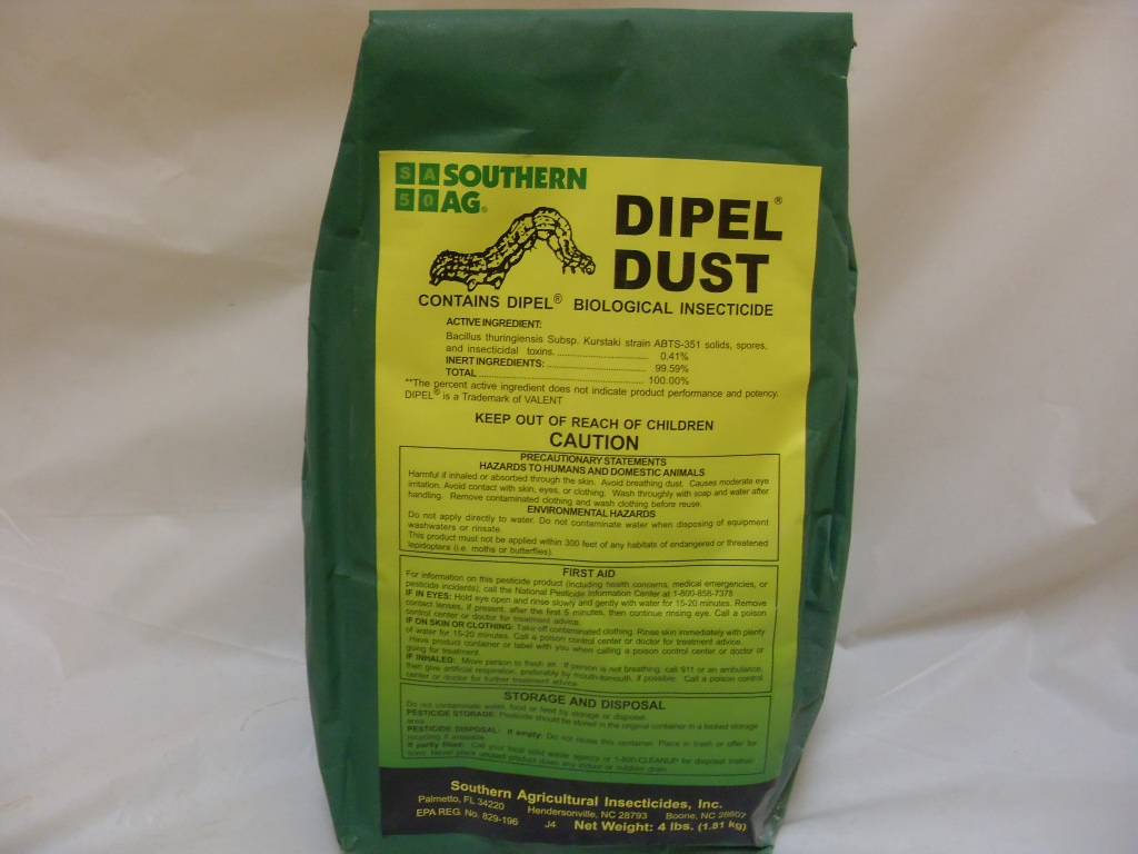 Dipel Dust BT Kills Worms - 4 lb