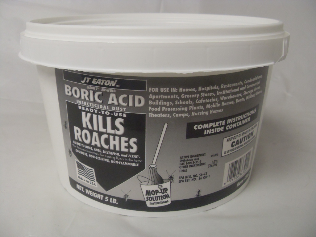 JT Eaton Answer Boric Acid Powder - 5 - 25 Lbs