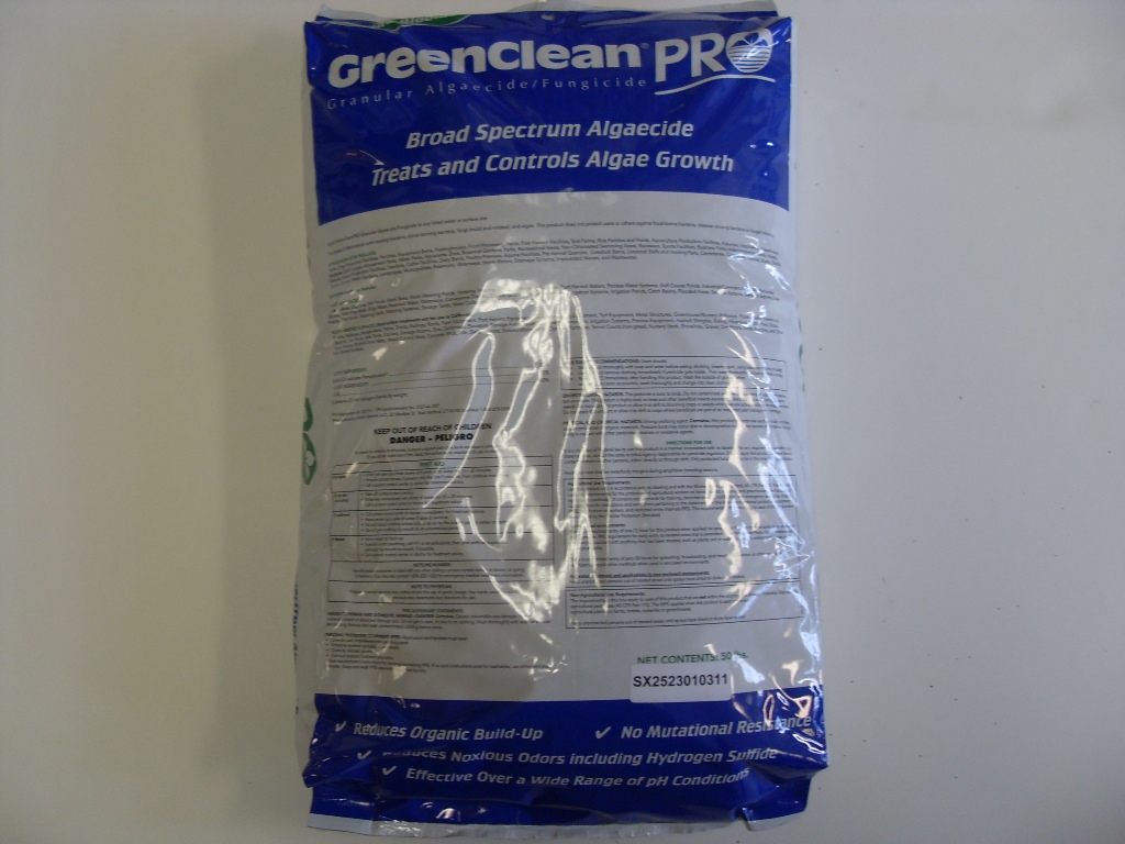 GreenClean Pro Granular Algaecide Fungicide - 50 Lbs