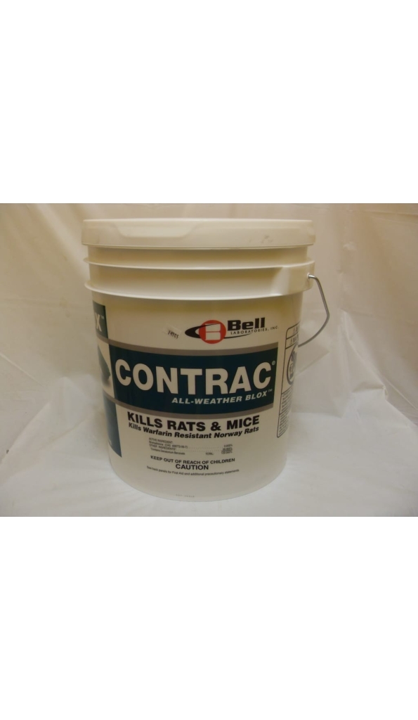 Contrac All Weather Blox Rodenticide - 18 Lb Pail