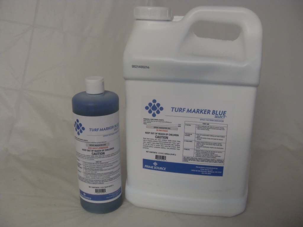 Turf Marker Blue Select Spray Pattern Indicator - Qt - 2.5 Gal