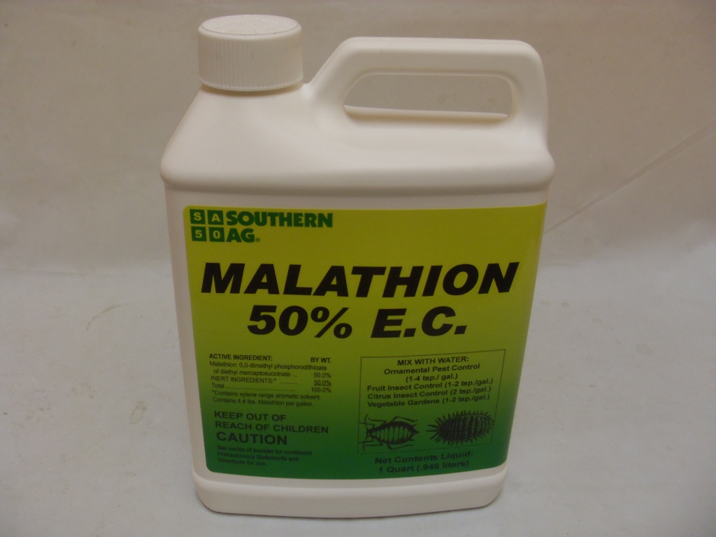 Malathion 50% EC Mosquito Control - Qt - 1 - 2.5 Gal