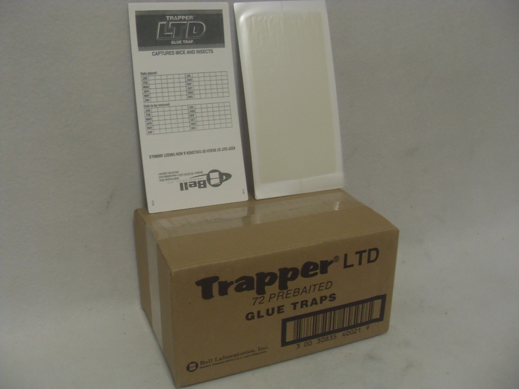 Trapper LTD Glue Trap for Mouse TL2506 - 72 Boards