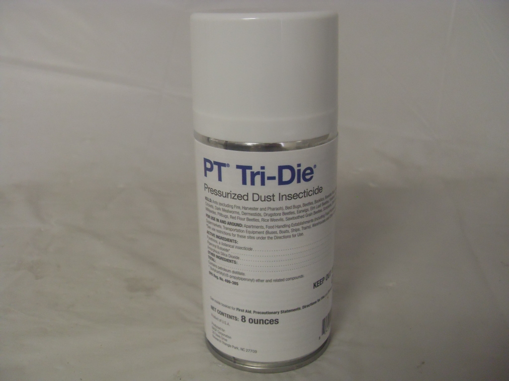 Tri-Die Pressurized Sillica Pyrethrin Dust Aerosol - 8 oz