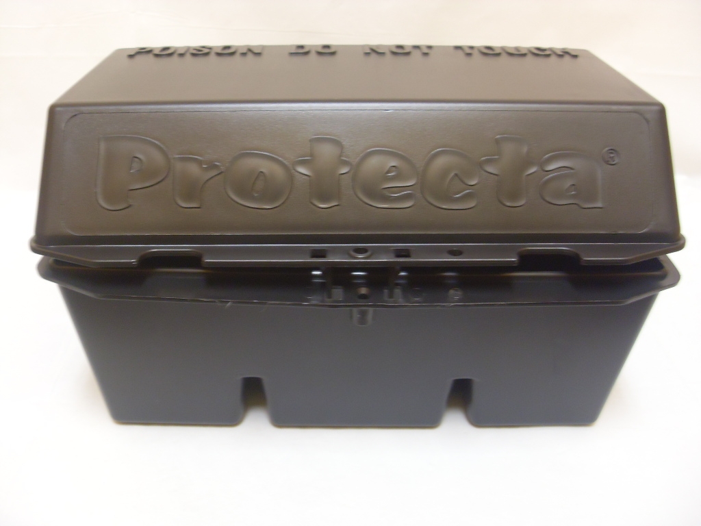 Protecta Tamper Resistant Bait Station - Black, Grey