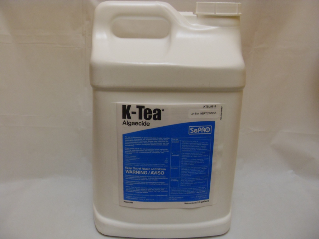 K-Tea Aquatic Algaecide - 2.5 Gallons