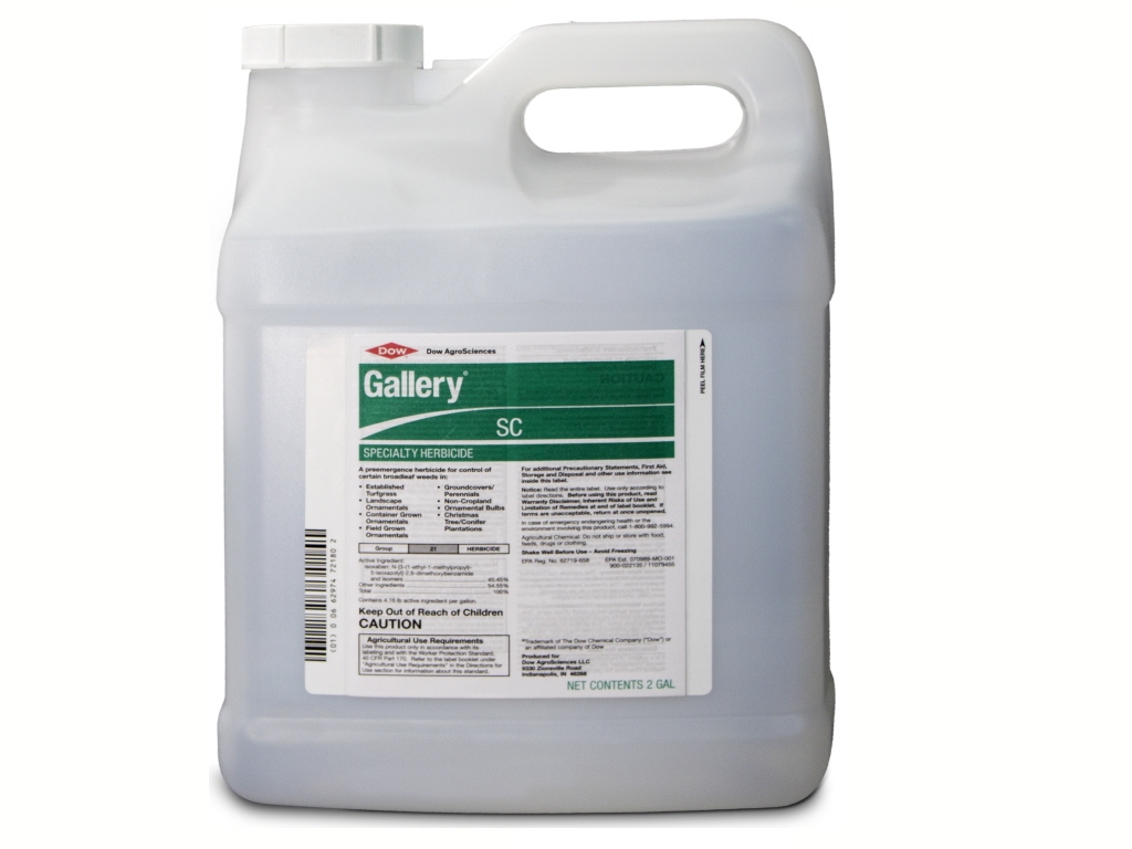 Gallery SC Specialty Herbicide - Qt - 2 Gal