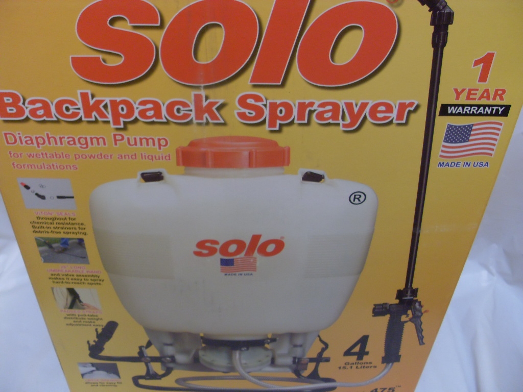 Solo 475-B 4 Gal Diaphragm Backpack Sprayer