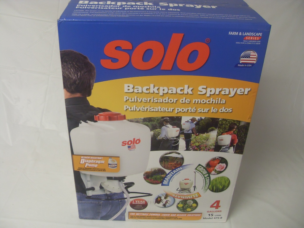 Solo 475-B 4 Gal Diaphragm Backpack Sprayer