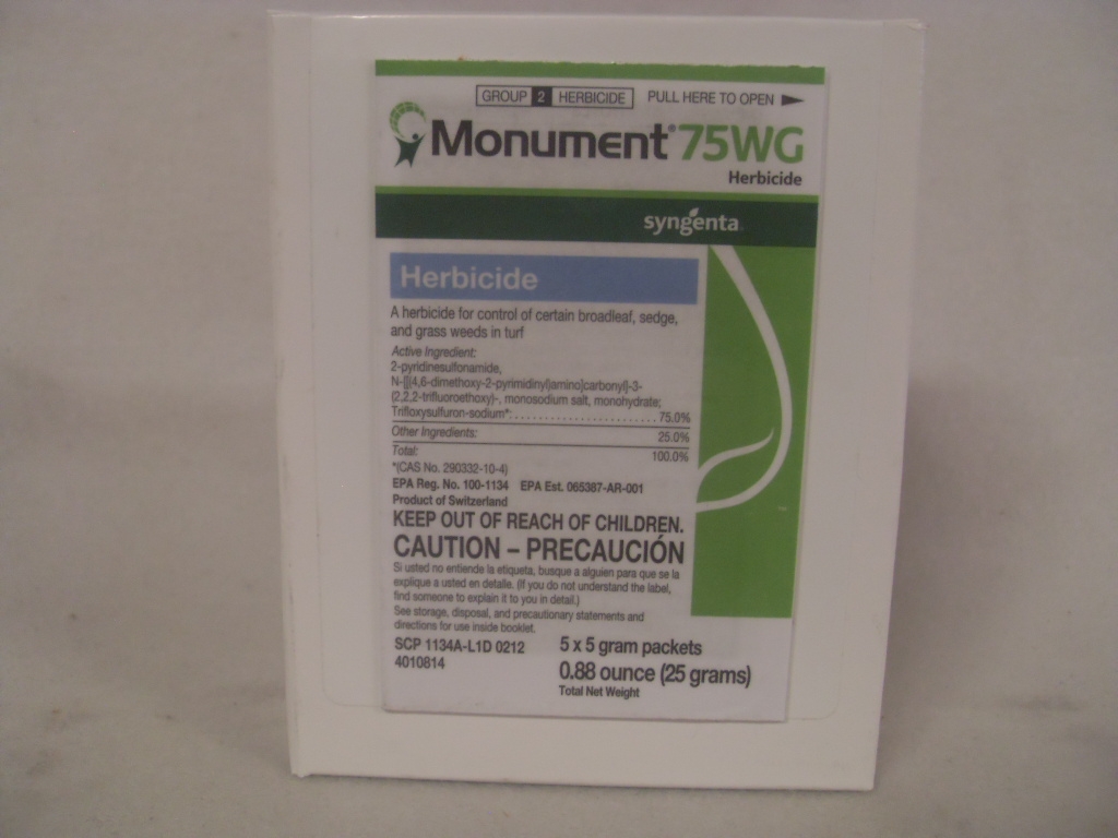 Monument 75WG Herbicide - 5 X 5 Grams