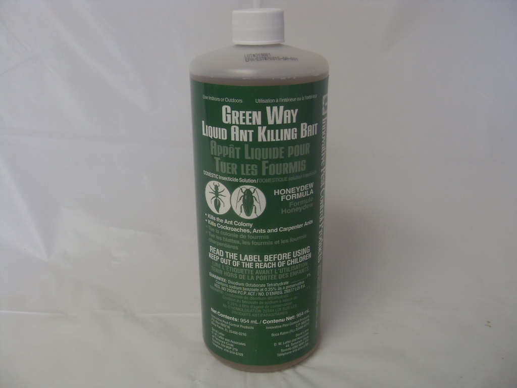 Green Way Liquid Ant Killing Bait Gourmet - 32 Oz - Gallon