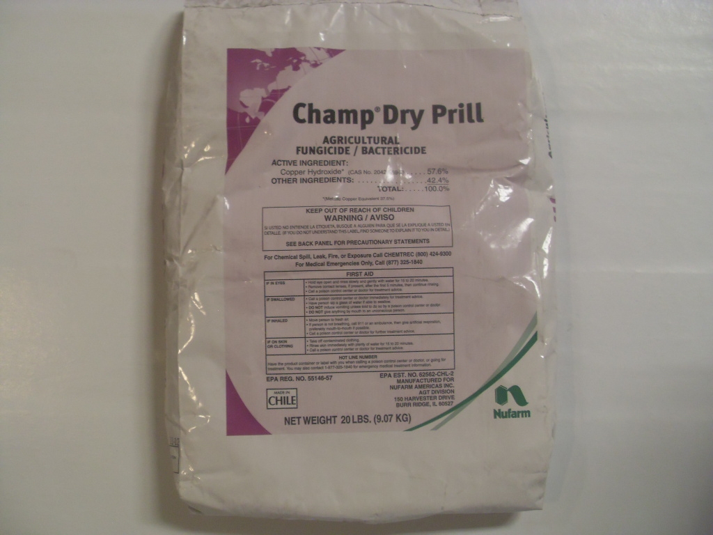 Champ Dry Prill Copper Fungicide Bactericide - 20 Lb