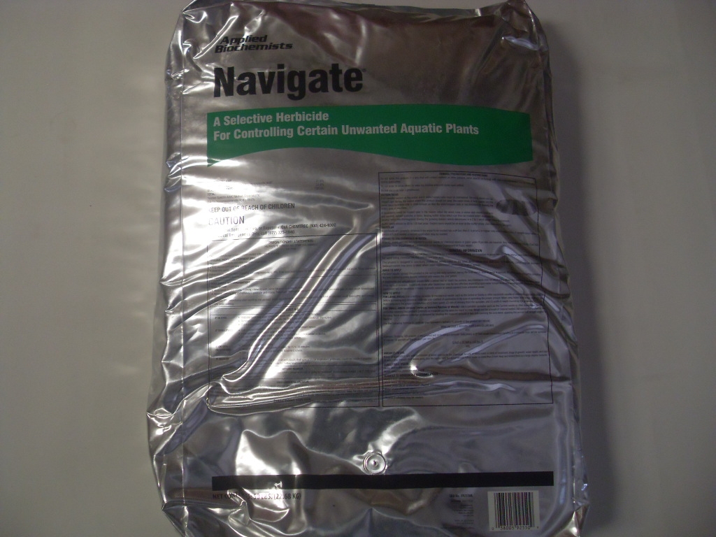 Navigate 2,4-D Aquatic Granular Herbicide - 50 Lb